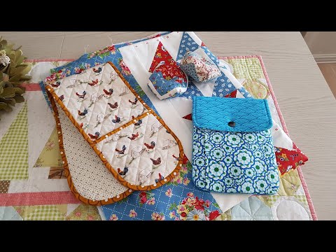 Видео: Собрала топ для одеяла, сшила прихватку, сумочку и игольницы. Пэчворк. Лоскутное шитьё.
