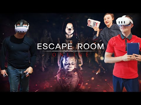Видео: Первый Кооперативный Квест 🔥🔥🔥🤣😂 ►Escape Room Online VR