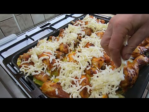 Видео: КУРИЦА ПОД СЫРОМ В ДУХОВКЕ