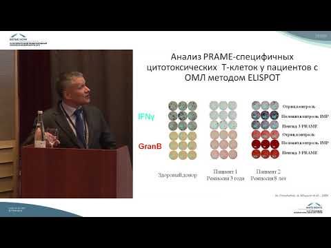 Видео: Раково-тестикулярный антиген PRAME – перспективная мишень для иммунотерапии злокачественных опухолей