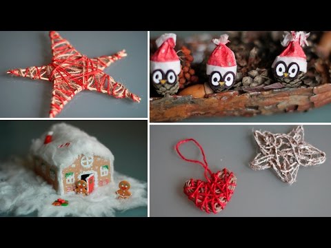Видео: DIY: Новогодние поделки