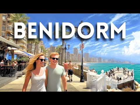 Видео: Бенидорм 🇪🇸 Испания | Пеший Тур