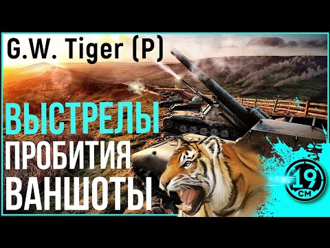 Видео: ЛУЧШИЕ ВАНШОТЫ И ПРОБИТИЯ АРТЫ! МОМЕНТЫ СО СТРИМА НА GW Tiger P!