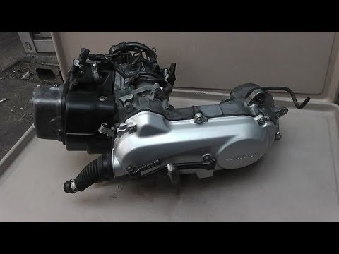 Видео: СБОРКА ДВИГАТЕЛЯ Honda Today Af-67