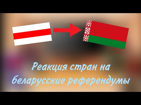 Видео: реакция стран на беларусские референдумы