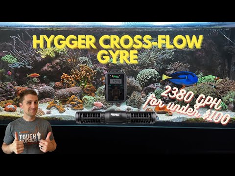 Видео: Распаковка и первый обзор насоса Hygger Cross-Flow Wave HG070-25w, модель Gyre