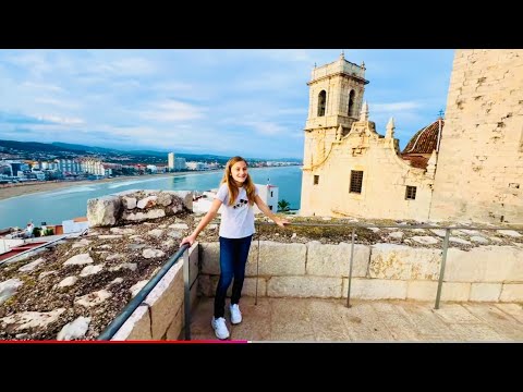 Видео: Испания.🇪🇸 Замок Peñiscola 🏰🤩🥰 Peniscola Castle. 🏰 Гуляю, наслаждаюсь древним замком. 😍