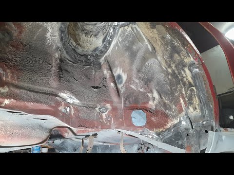 Видео: Ремонт внутренней арки Гольф 2.Часть 1.
