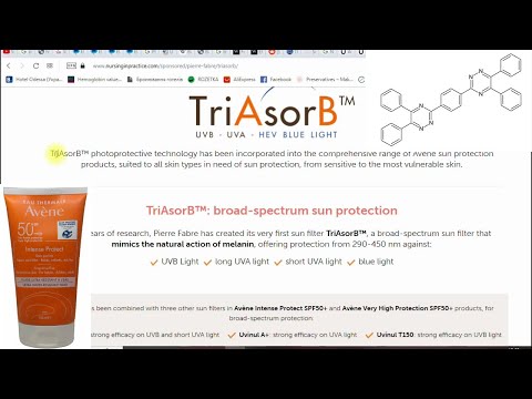 Видео: Про действительно НОВЫЕ УФ-фильтры (HAA299, Mexoryl 400, Triasorb)