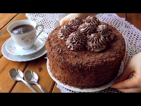 Видео: Торт *ШОКОЛАДНЫЙ БАРХАТ*!🎂 Самый лучший шоколадный торт!👼