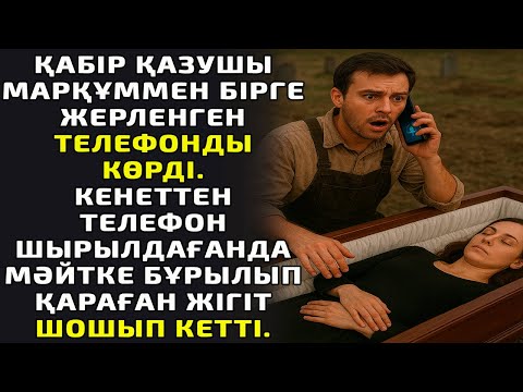 Видео: ҚАБІР ҚАЗУШЫ марқұммен бірге жерленген телефонды көрді. Кенеттен телефон шырылдағанда мәйтке бұрылып