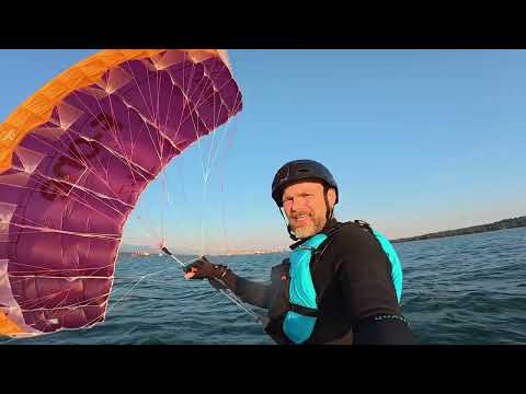 Видео: Parawing: вторая сессия тестирования возможностей F-one Frigate 4.7m в области LW