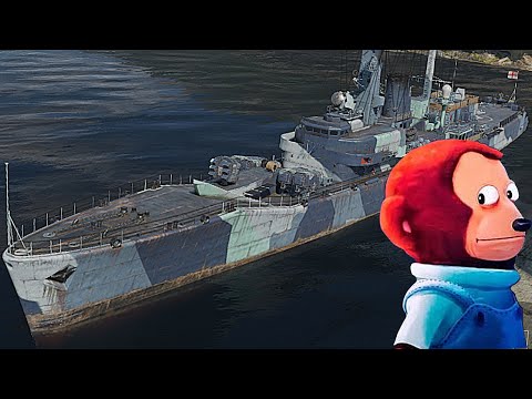 Видео: HMS Type 12l Впервые в игре 10 ракет за один залп