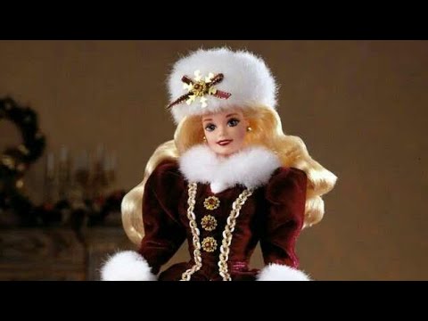 Видео: Разговоры о куклах: Happy Holidays Barbie 1996