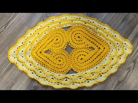 Видео: 2 часть!Салфетка"Лия"/крючком/