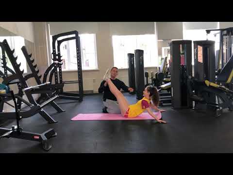 Видео: Наклон таза. Нарушение осанки. Универсальный комплекс.