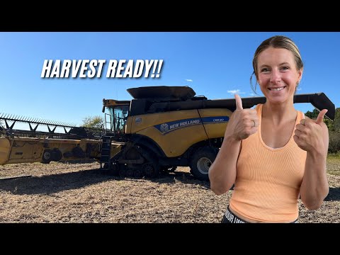 Видео: Мы ОБНОВИЛИ наш комбайн! (Установка подбарабаний Bushel Plus MAD)