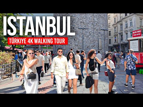 Видео: Стамбул 4K 🇹🇷 Галатская башня, Истикляль, Таксим, Нишанташи
