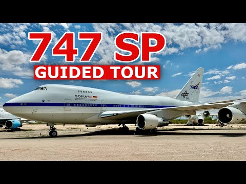 Видео: Внутри летающего телескопа! NASA Boeing 747SP «SOFIA»