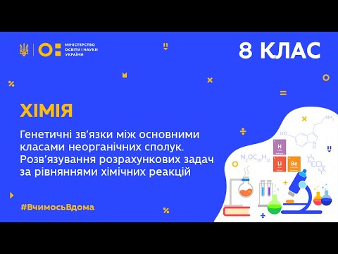 Видео: 8 клас. Хімія. Генетичні зв’язки між основними класами неорганічних сполук. (Тиж.8:ПТ)