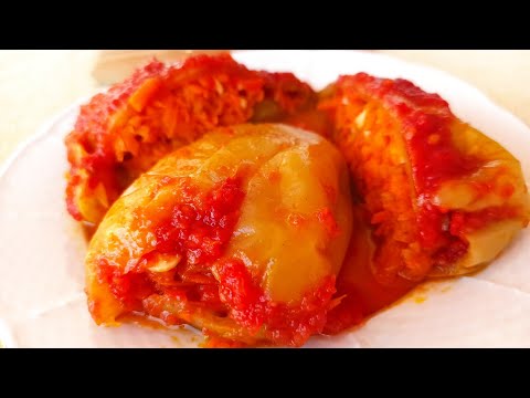 Видео: Болгарский перец начиненный морковью - как из Советского прошлого/Bulgarian peppers with carrots