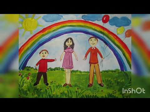 Видео: Онлайн-выставка детских рисунков «Мир глазами детей!» МБОУ "Средняя школа №4" г.Касимов