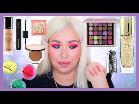 Видео: ВСЁ лицо первых впечатлений! 🌸I Fenty, Guerlain, Huda Beauty