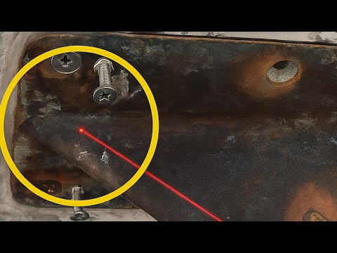 Видео: ПОГНУТ КРОНШТЕЙН ВАЛА ЯХТЫ!  Восстановление соосности. Ремонтный проект Бревнолов.