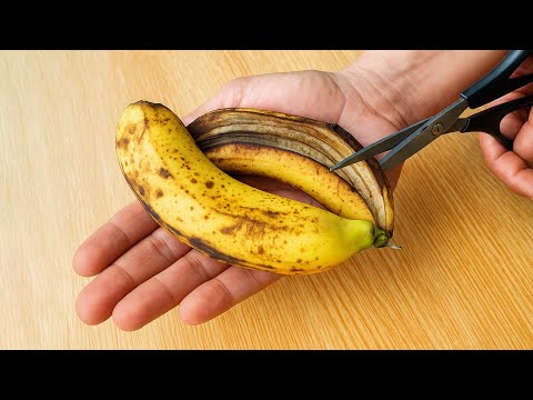 Видео: Миллионы людей не знают этого секрета. Банановая кожура стоит золота