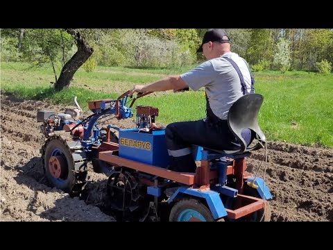 Видео: Сажаем картошку молча.