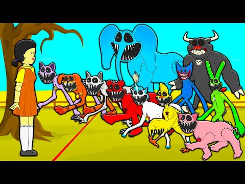 Видео: ИГРА В КАЛЬМАРА С УЛЫБАЮЩИМИСЯ ЗВЕРЯМИ ПОППИ ПЛЕЙТАЙМ 3! POPPY PLAYTIME 3 Мультик Анимация