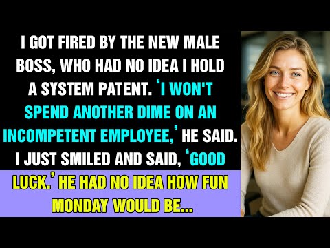 Видео: Меня уволил бестолковый начальник, который не знал, что у меня есть системный патент. Как весело ...
