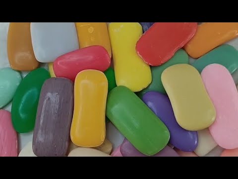 Видео: Cutting of dry soaps/used soap/Резка сухих обмылков