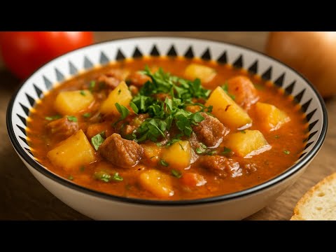 Видео: Жаркое по-домашнему со свининой и овощами!