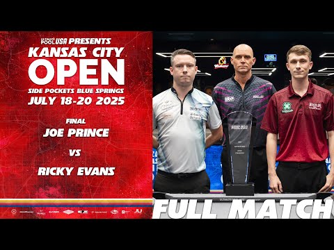 Видео: Джо Принс против Рики Эванса | Финал | Открытый чемпионат Канзас-Сити