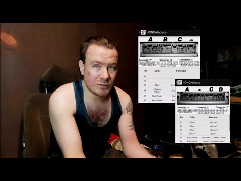 Видео: Свап инжекторных D15Z1,  D15B7 в civic EG