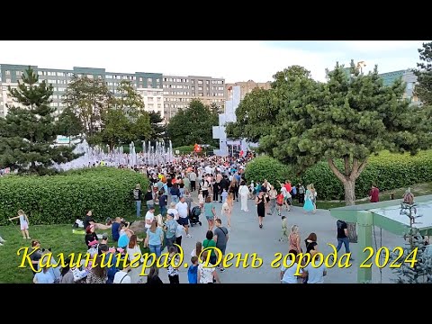 Видео: Калининград. День города 2024