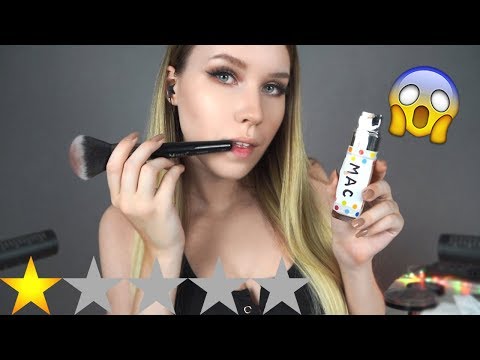 Видео: АСМР 😱 МАКИЯЖ В УЖАСНОМ САЛОНЕ 💄 Пародия | ASMR WORST Reviewed MakeUp