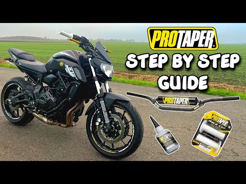 Видео: УСТАНАВЛИВАЮ РУЛИ PRO TAPER НА МОЙ MT-07!