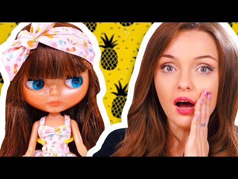 Видео: МИНУСЫ оригинала Blythe! Что с волосами?😰Обзор Нео Блайз Ананасовая Принцесса/распаковка