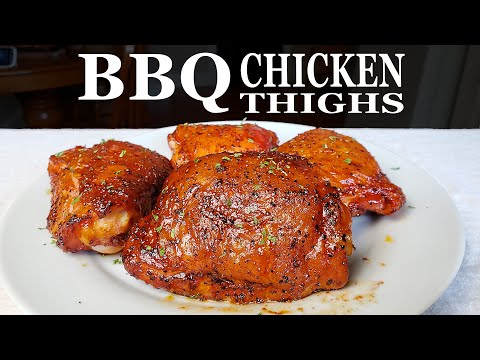 Видео: Копчёные куриные бёдрышки барбекю | Pit Boss Austin XL