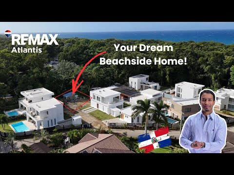 Видео: Остался всего 1 участок! Современная вилла на берегу моря в Кабарете | Доминиканская Республика