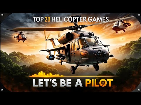 Видео: 20 лучших игр про вертолёты — Станем пилотом (Часть 1)