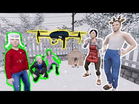 Видео: Schoolboy 2: ТРЕЙЛЕР | Дрон папы Гены | Новогоднее обновление в SchoolBoy Runaway🎄