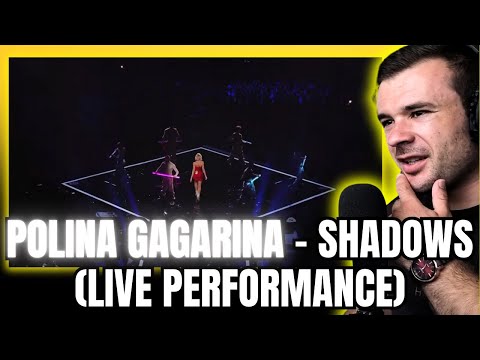 Видео: Polina Gagarina - Тени (Шоу "Навсегда", Live at Мегаспорт, Москва, 2023) - Reaction