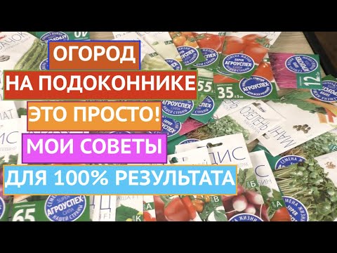 Видео: ГЛАВНЫЕ ПРАВИЛА ОГОРОДА НА ПОДОКОННИКЕ! КАК ПОЛУЧИТЬ ХОРОШИЙ УРОЖАЙ