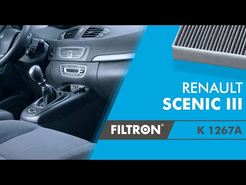 Видео: Как заменить салонный фильтр? – Renault Scenic III  – The Mechanics by FILTRON