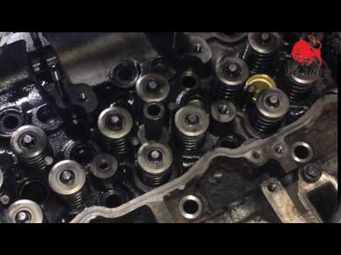 Видео: Запрессовка стакана форсунки ISUZU NQR & FSR