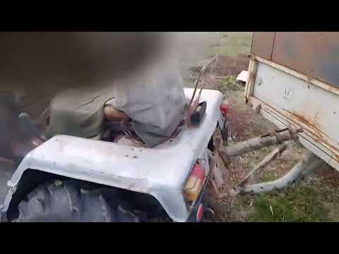 Видео: минитрактор амжк 8