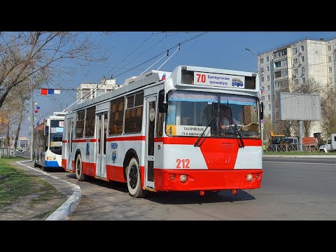Видео: ЗиУ-682Г-016.02 | борт 212 | Оренбург | Маршрут 4
